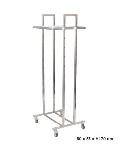 L5 dobbelt gateselger, galvanisert 60 cm.