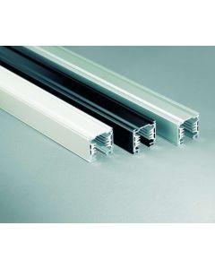 Strømskinne 1 m, 230V, 3-faset 1 m. ALU