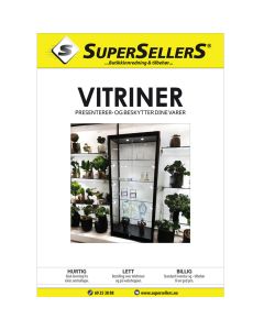 Katalog med glasvitriner