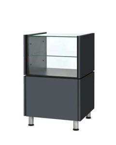 Butikksdisk smal m/ glas - Banko