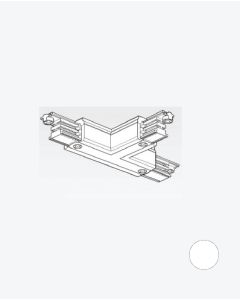 T-stykke, 1F, 230V, hvit