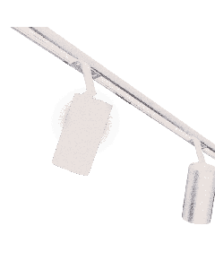 Tube pro spot - hvit. 1-faset