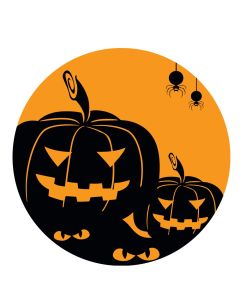 Poster - Halloween. Selvklebende