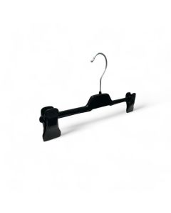 Buksehenger m/ klemmer, sort, 30 cm. Plast