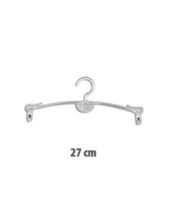 Bikini- & lingerihenger, med lille klemme og krog til strop, klar, 27 cm