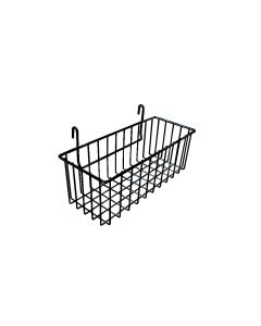 Trådkurv t/ gitter eller Tubo, sort, 36 cm