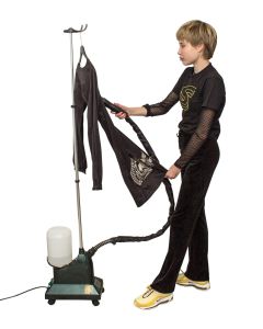 K9, steamer / tøydamper. Klar på 1 min., opp til 120 min non-stop damping. – Større behov