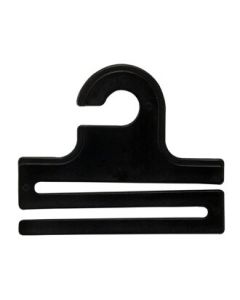 Slipsekrok, sort. B 9 x H 7,5 cm.