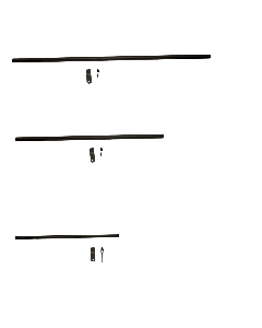 Stang for heng inkl. oppheng  - TUBO - sort