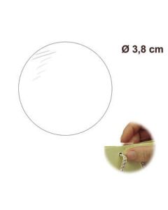 Plomberings etiket - Ø 3,8 cm. 1000 stk.