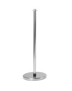 Kundeføringsstander, krom, H100 cm.