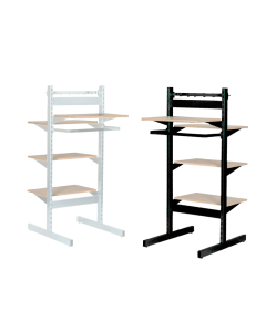 T-Gondol - H 147,5 x B 67 cm. Dobbelt display. Framework - Velg farge