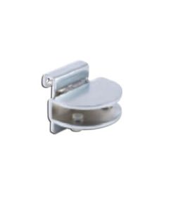 Glassbeslag. Satin-krom, t/ Super-Plugs
