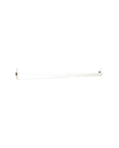 Dekostang 91 cm, hvit, t/ Super-skinne