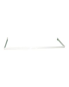 U-bøylestang 91 cm, hvit, t/ Super-Skinnen