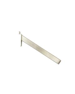 Hylleknekt - skrå ( 25 cm.) - krom, t/ rillepanel