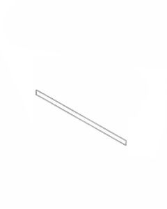 Topstykke t/ panelgondol, 60 cm modul, hvit. 66,4 cm.