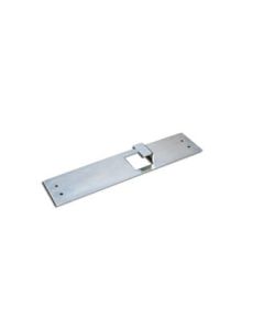 Beslag, aflangt, til midte på panelgondol, galv, 25 cm