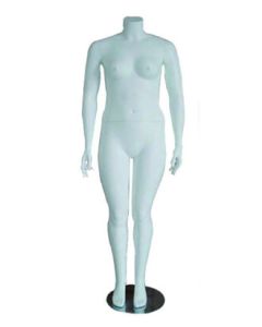 Mannekeng u/hode Dame L. H170 cm. Hvit