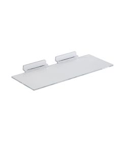 Skohylle / display (25 x 10 cm.) t/ rillepanel