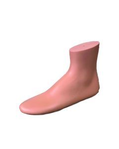 Strømpefot Dame. Nude plast, stående