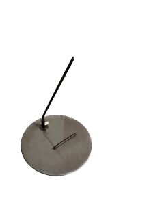 Fotplate til Mannekeng - Klar Lak. Dame Ø 38. Inkl. fot og leggspyd