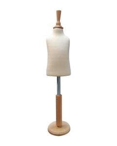 Torino, barnegine, beige, 1 år, rund fot, shaker top, ask