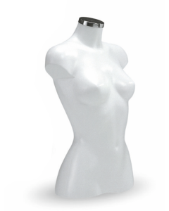 Elite, dametorso, hvit, bryst 88, talje 62, høyde 62 cm (Serie 5200) (Energy)
