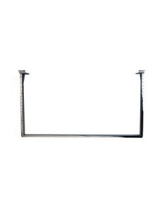 U-hengerstang, til panel, krom, B58 x D28 cm. Light