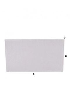 Skillerom til plastboks, hvit. 10 x H 8 cm.
