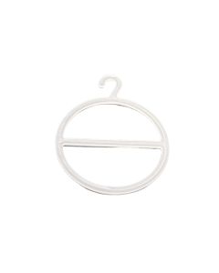 Skjerf ring Ø13 cm, H13 cm. Transparent. Stykpris - Pakket med 10 stk
