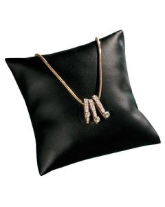 Smykkepuder. sett med 5 stk. Sort. 10 x 10 cm
