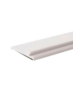 Hylde. Inddeling forkant 1 meter, magnetisk. hvit