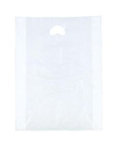 hvit plastikpose 58x5/5x65 cm