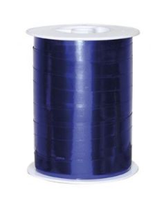 Gavebånd, metall marineblå, 10 mm, rulle med 250 m