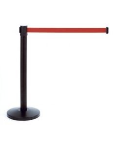Stander m/ avsperring inc. 2 meter rødt bånd.