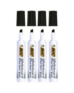Tuschsett - Whiteboard Marker. 12 stk. Sort