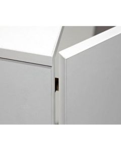 Underskap. Hvit. 45 x 120 x H45 cm med lås