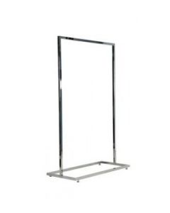 Gulvstativ 90 cm med rammefot. Børstet satin. Serie B-MT