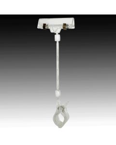 GRIP skilteholder, H20cm. Bred klemme