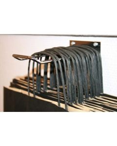 Bæreposeholder til disk eller vegg, krom, 15 cm