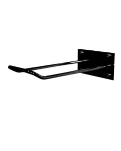 Bæreposeholder til disk eller vegg, sort, 15 cm