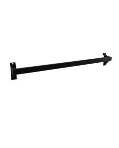 Dekostang 60 cm, i sort, t/ rillepanel