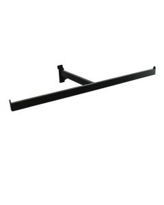 T-oppheng 60 cm, i sort, t/ rillepanel