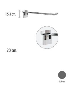 Varekrok, dobbelt 20 cm. t/ rillepanel