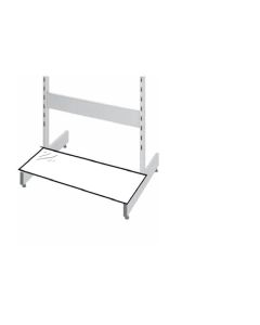 Bundhylle til 61 T & L gondol, hvit,  61,8 x 37 cm