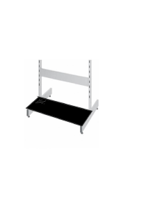 Bundhylle til 61 T & L gondol, sort,  61,8 x 37 cm