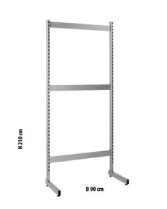 L-Gondol - H 217,5 x B 97 cm. Framework - Velg farge