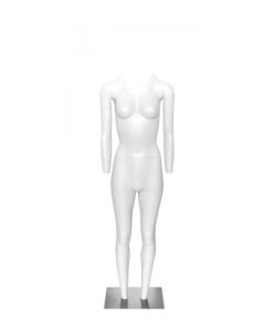 Fotomannekeng. Hvit, dame. H 167 cm.