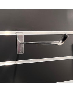 Varekrok 30 cm. Krom, t/ rillepanel
